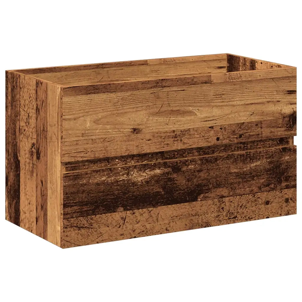 Set Mobili da Bagno Legno Antico in Legno Multistrato