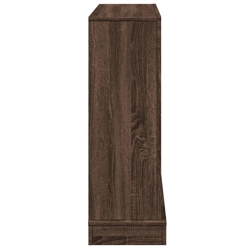 vidaXL Cornice per Camino Rovere Marrone 100x30x87,5 cm in Truciolato