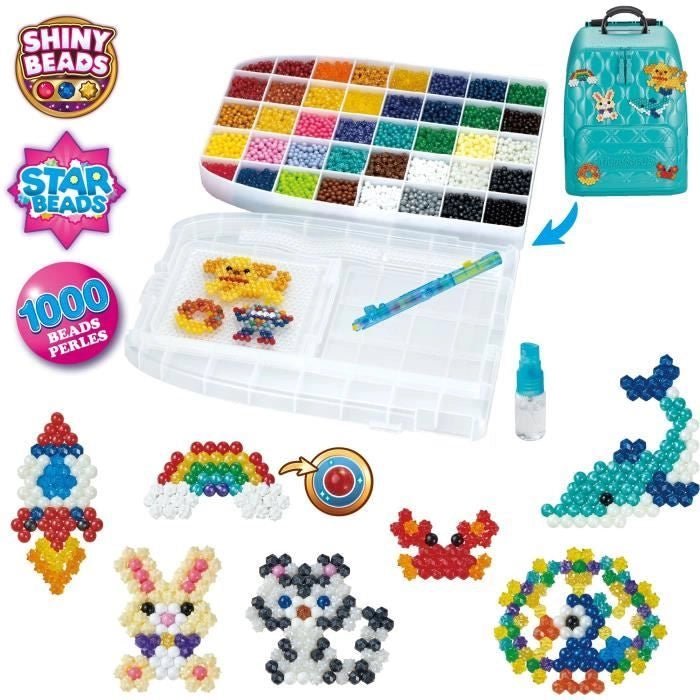 Gioco di perline da stirare - AQUABEADS - 31993 - Lo zaino DX creativo