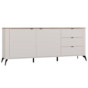 Cassettiera CORDOBA 2d3s cashmere beige rovere CASTELLO mobile 3 cassetti cichy domyk per camera e soggiorno