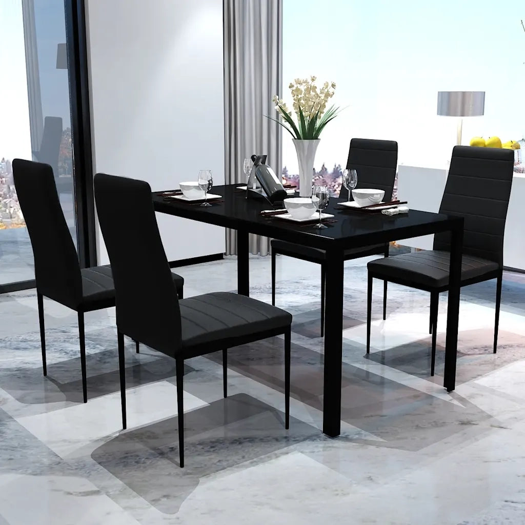Set da Pranzo 5 pz Nero CFW2511438