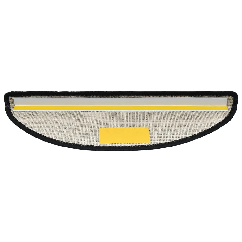 Tappetini per Scale 15 pz Antracite 56x17x3 cm