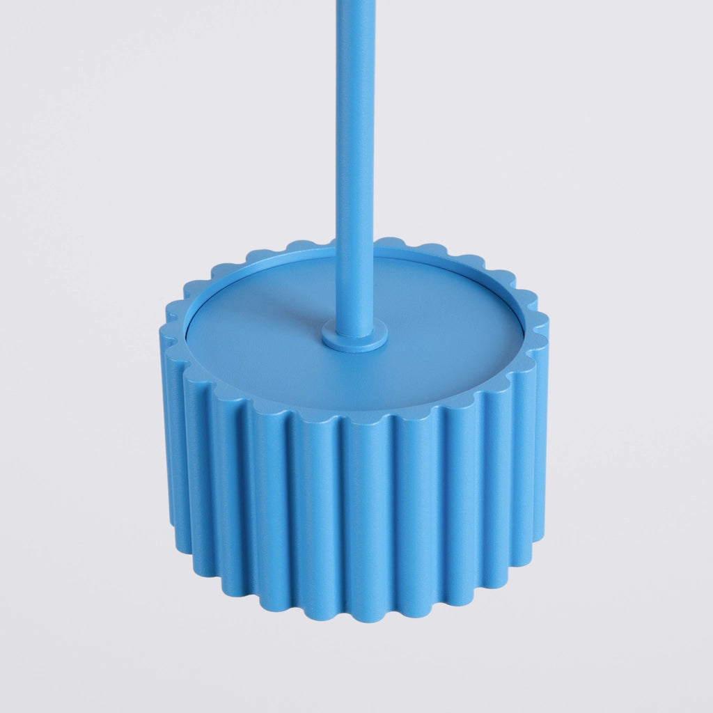 Lampada a sospensione AURA 1 azzurro Gx53