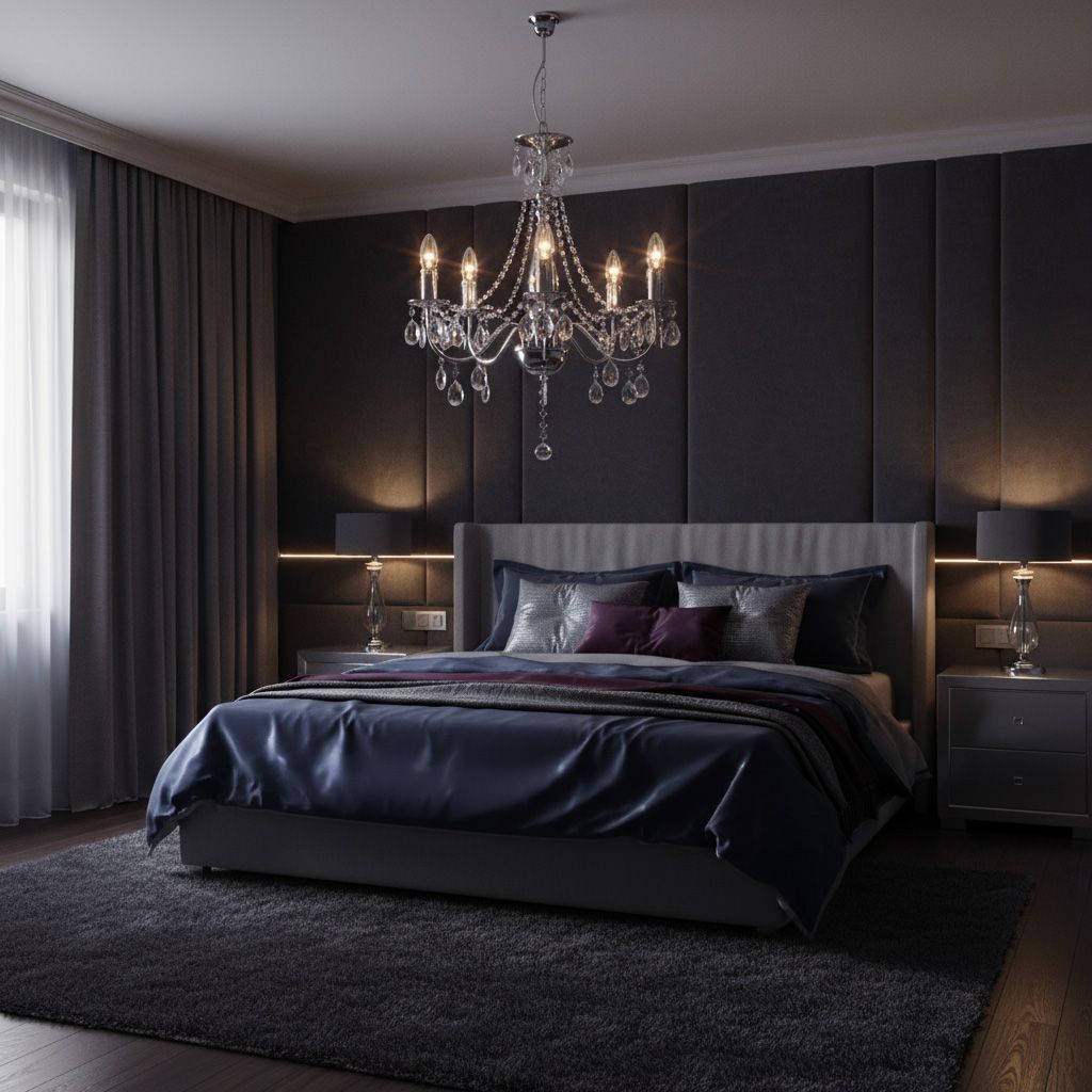 Lampada Da Soffitto Ebt014-5cp Chrome