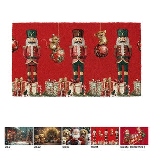 ZERBINO DIGITALE CHRISTMAS 45X75CM ASSORTITO- ZAMBETTI- 10,0 pz