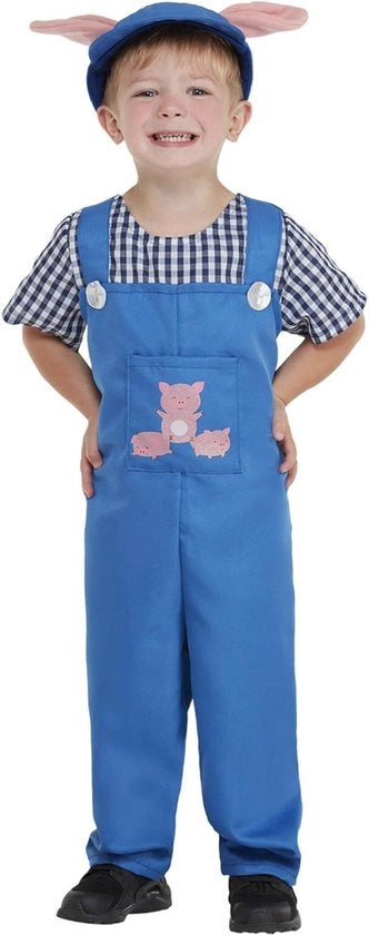 Costume per Bambini da Contadino con Tema di Fattoria