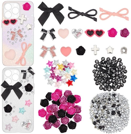 Kit di Accessori per Custodia Telefonica con Varie Impugnature per DIY
