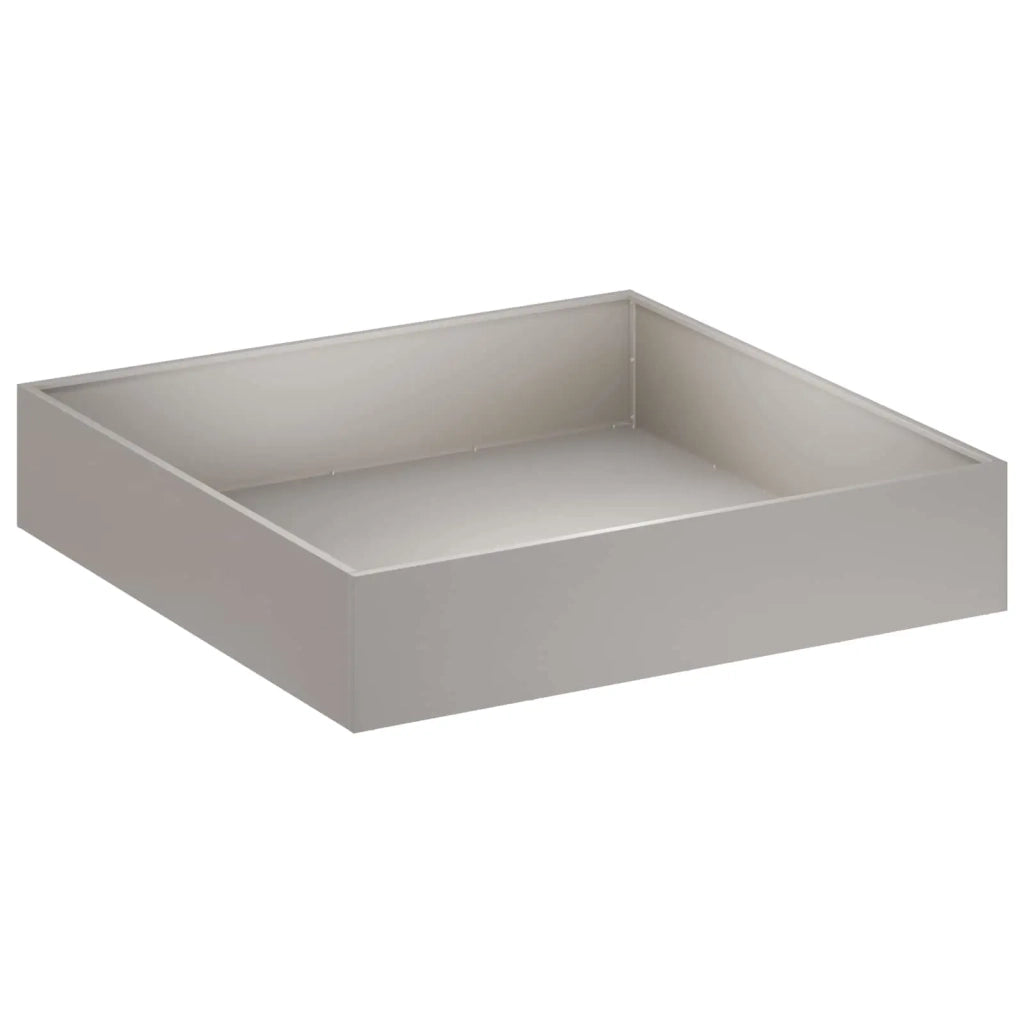 Vaso da giardino Ruggine 80 x 80 x 20 cm Acciaio Corten 8005020