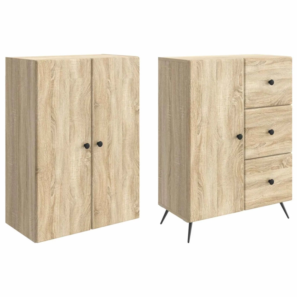 Set di armadi 2 pcs Rovere Sonoma Legno ingegnerizzato 3416900