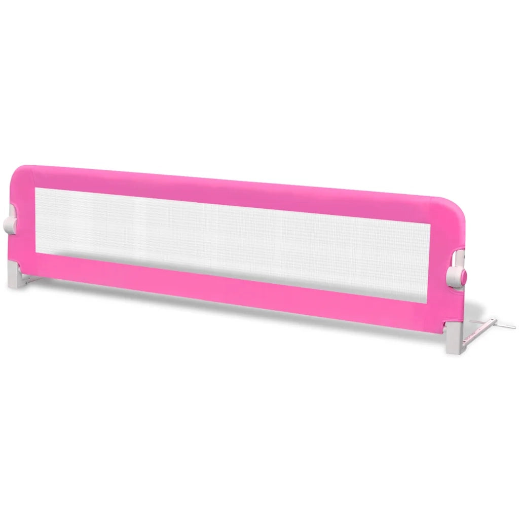 Barriera di Sicurezza per Letto Bambino 150 x 42 cm Rosa CFW8814830