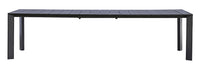 Tavolo Allungabile da Giardino 200/300x100x75 cm Nettuno in Alluminio Antracite
