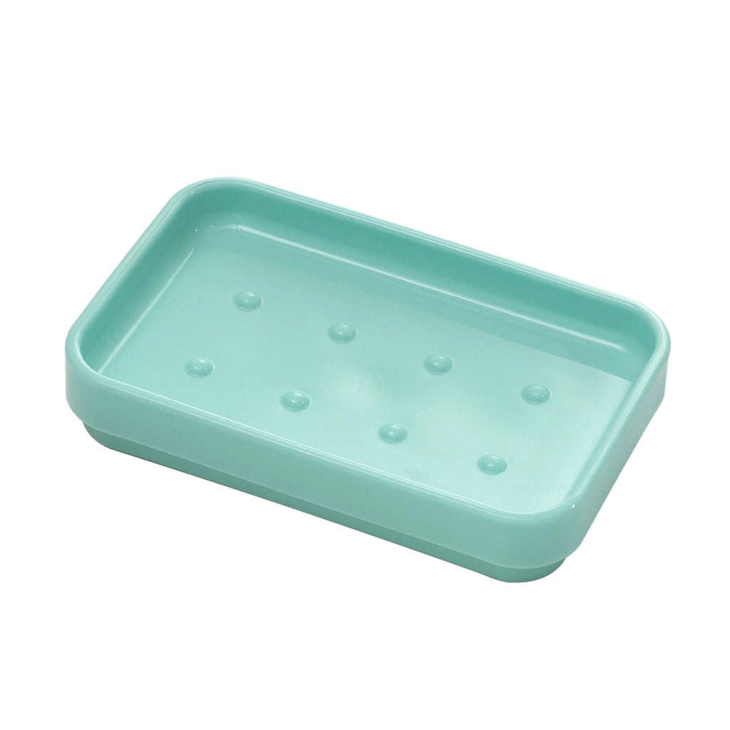 Set completo 4 pezzi d'appoggio in plastica riciclata SE99 serie Gedy SEVENTY Acquamarina