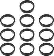 Pneumatici di trazione - 10 pezzi - Compatibili con H0 Modelspoor - 10,6mm - Per modellismo - Qualità elevata - Adatti per H0 - Per modelli ferroviari di scala H0