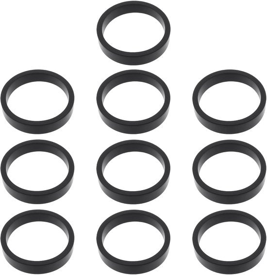 Pneumatici di trazione - 10 pezzi - Compatibili con H0 Modelspoor - 10,6mm - Per modellismo - Qualità elevata - Adatti per H0 - Per modelli ferroviari di scala H0