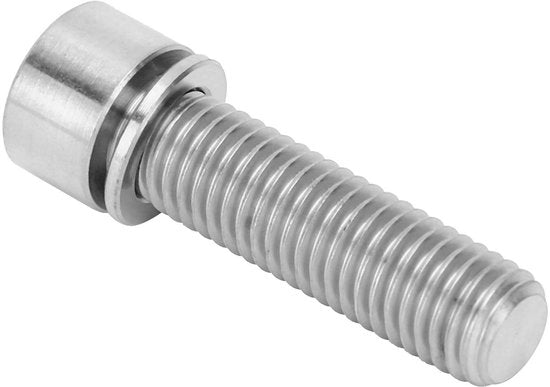 Viti per bicicletta M7 - Duraturo - Leggero - Resistente all'ossidazione - Maniglia a stella - Alta affidabilità - M7x25mm