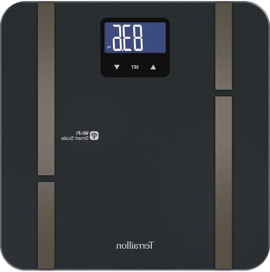 Peso corporeo Ultra Wifi con analisi della frequenza cardiaca - percentuale di grasso corporeo - massa muscolare - tasso di umidità - massa ossea - massa viscerale - BMI - calorie quotidiane assunte
