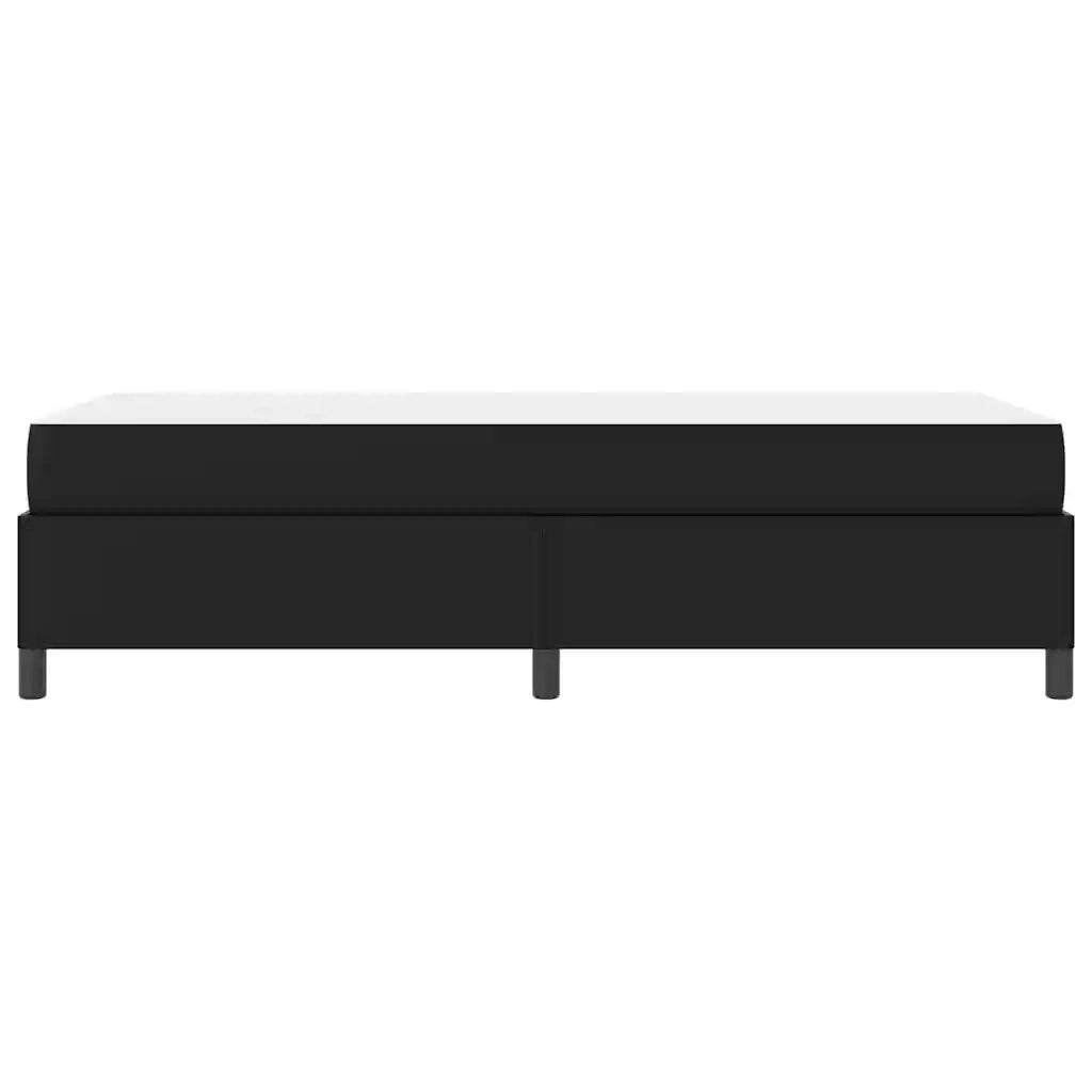 Struttura del letto con materasso Nero 90 x 200 cm Tessuto 3398979