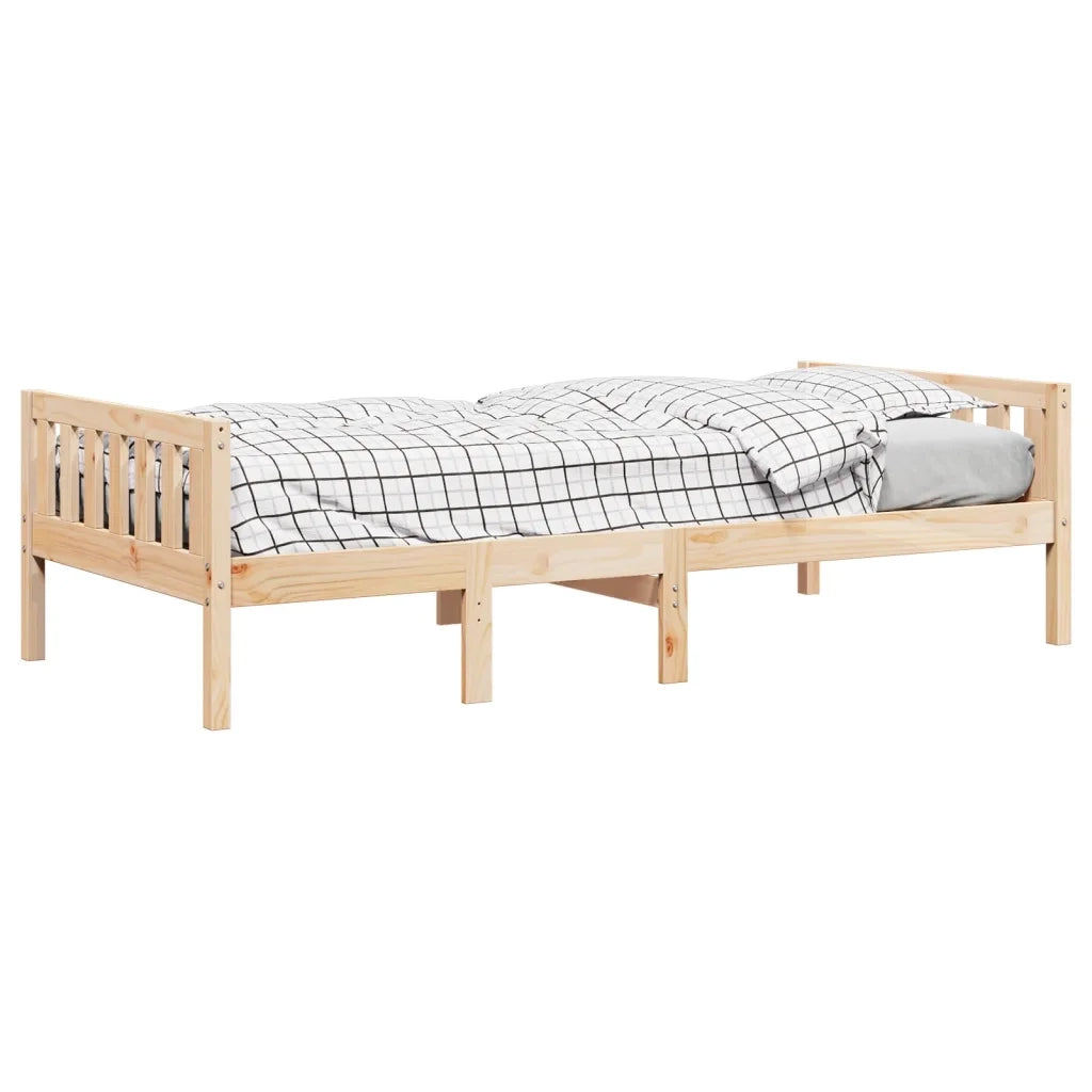 Letto per Bambini senza Materasso 90x200 cm Legno Massello Pino