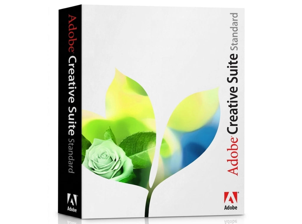 Adobe Creative Suite Standard Software Usato Originale in Box con CD-ROM e Codici Seriali Inclusi - Compatibile Windows 2000/XP e Mac OS X