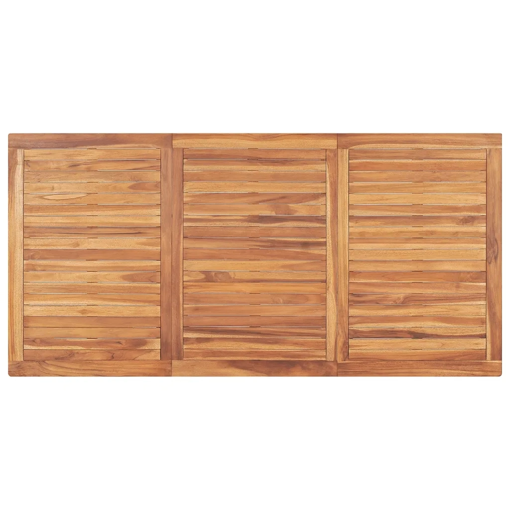 Set da Pranzo per Giardino 4 pz in Legno Massello di Teak 3157200