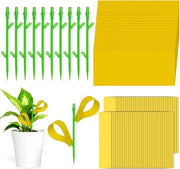 Cattura Insetti Adesivo - Cattura Zanzare - Adesivo per Insetti - Senza Insetticidi - Cattura Insetti Plastica - Autoadesivo - Cattura Insetti Sospeso e Inseribile - Cattura Insetti per Piante
