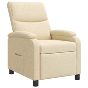 Poltrona reclinabile Crema Tessuto 42034996