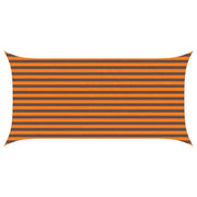 Vela Parasole | Telo Ombra | Vela da ombra solare Arancione e Marrone 4 x 2 m