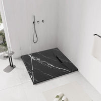 Piatto Doccia Bazalt Carrara Black 90x90
