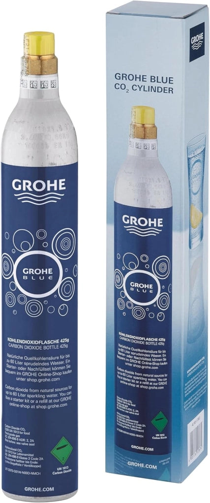 Bombola CO2 GROHE Blue 425 g per Uso Alimentare Ricambio Originale