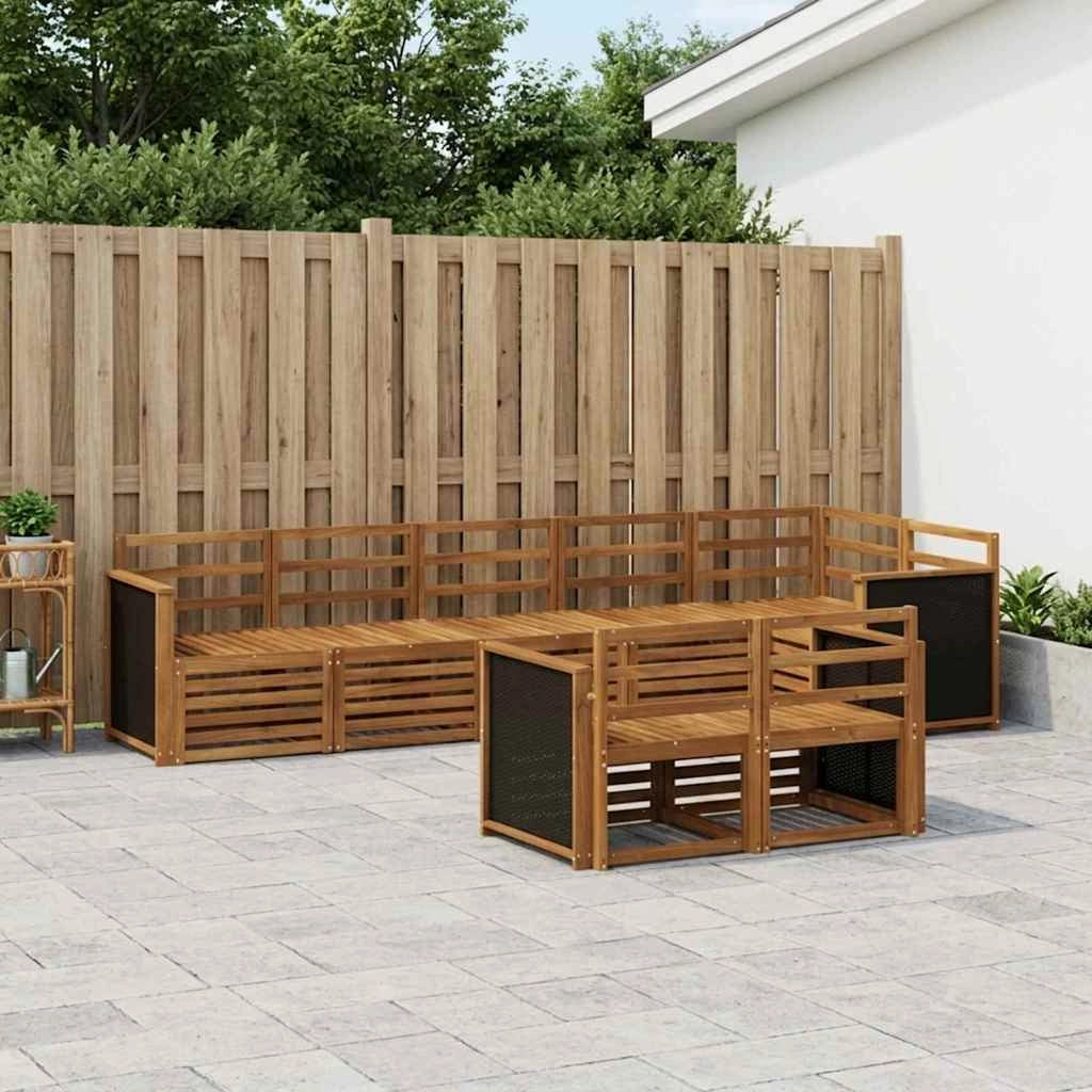 Set di divani da esterno 7 pz 3384490
