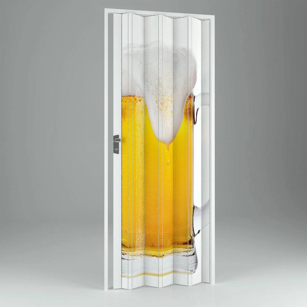 Porta a Soffietto da Interno in PVC Beer 102x214 cm mod. Vera