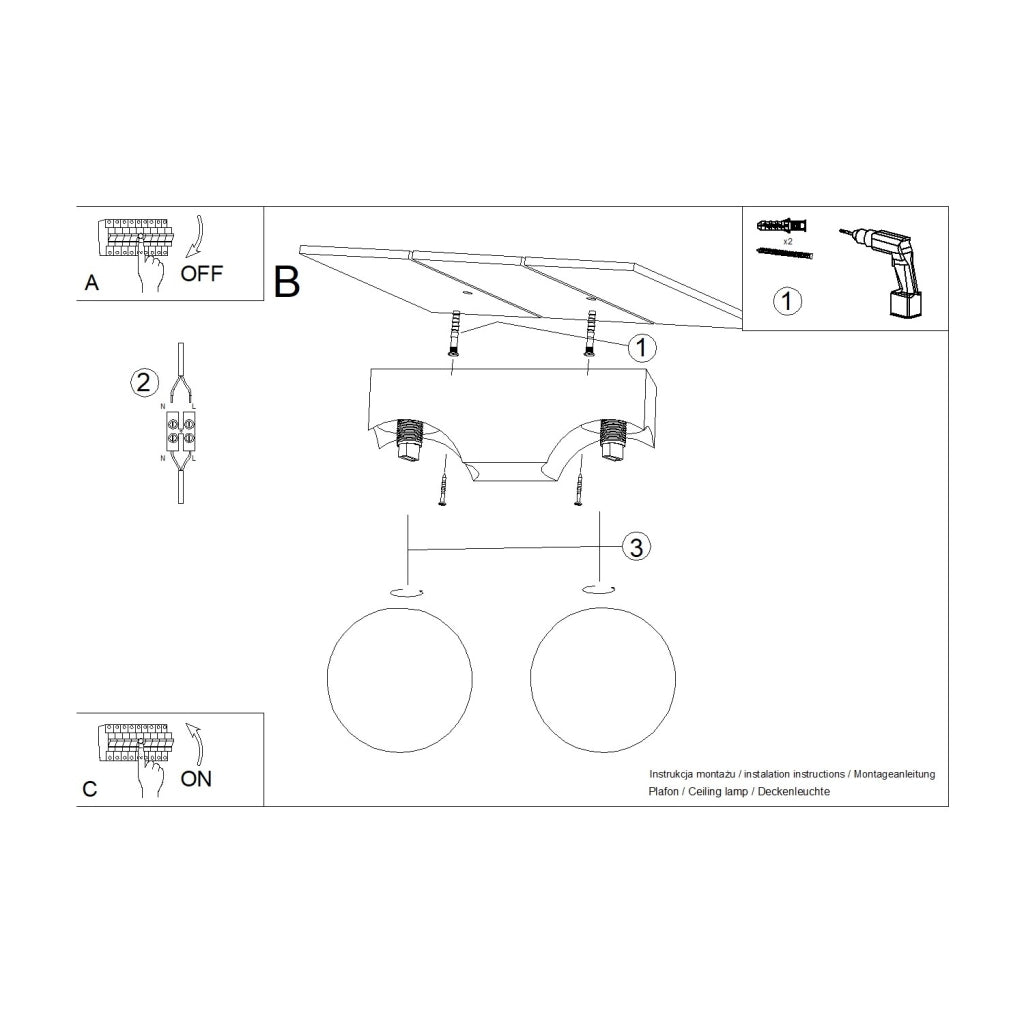 Lampada a sospensione moderna BULBO Peach Puff a 2 luci in legno e vetro IP20