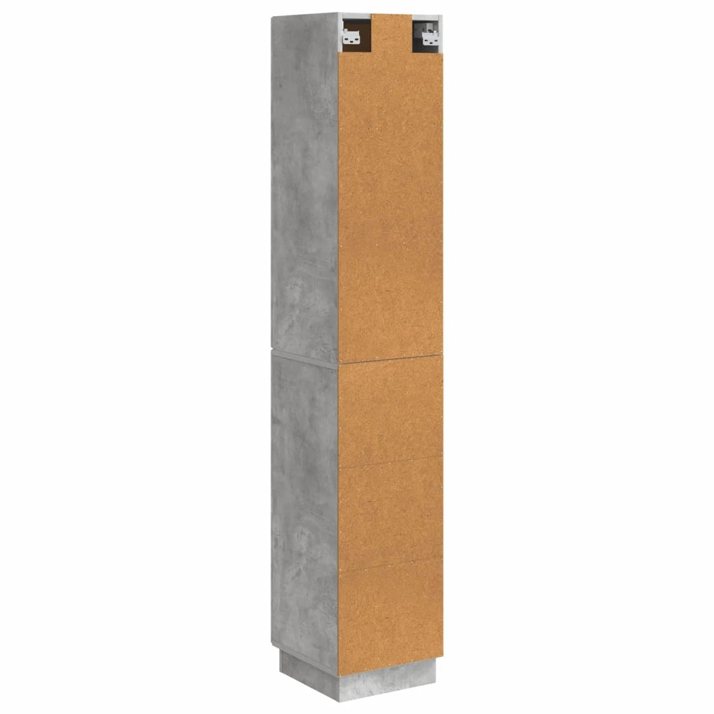 Set di armadi 2 pcs Grigio Cemento 33 x 34,5 x 87 cm 3416811