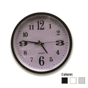Trade Shop - Orologio Da Parete Rotondo Movimento Al Quarzo Complemento Decorazione Arredo Casa -