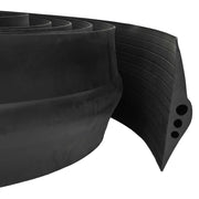 Guarnizione per pavimento del garage Nero 74 x 20 mm 5,5 m 42038271