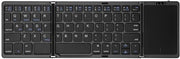 Tastiera Bluetooth Portatile - Ripiegabile - Senza Fili - Touchpad - Compatibile con Tablet/Smartphone/PC - Funzione di Risveglio Automatico