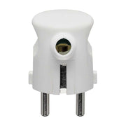 00241.B Spina 2P+T 16A S31 Uscita Cavo 90° Bianco