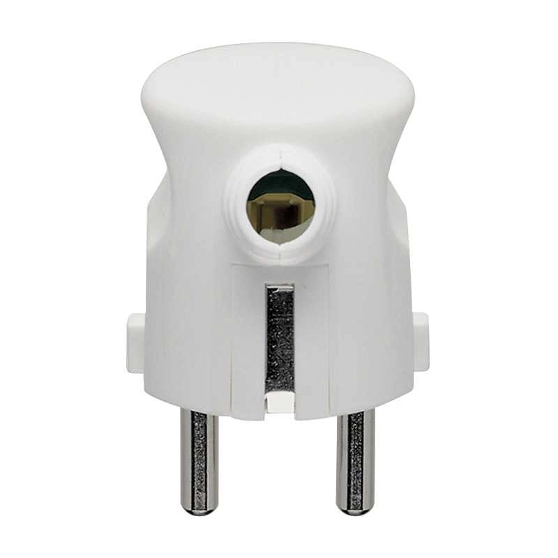 00241.B Spina 2P+T 16A S31 Uscita Cavo 90° Bianco