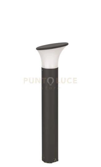 PALETTO ARES H.52CM NERO  1 LUCE ATTCCO E27 D.17,5CM