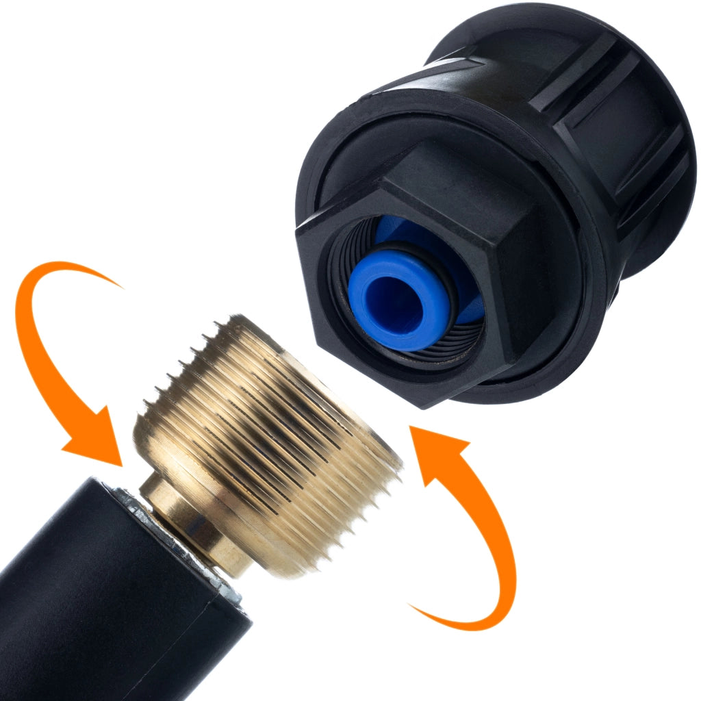 Tubo Alta Pressione 10m QC – Compatibile con Idropulitrice Stihl/Nilfisk/Gerni | Nylon, PVC, 200 Bar, 60°C