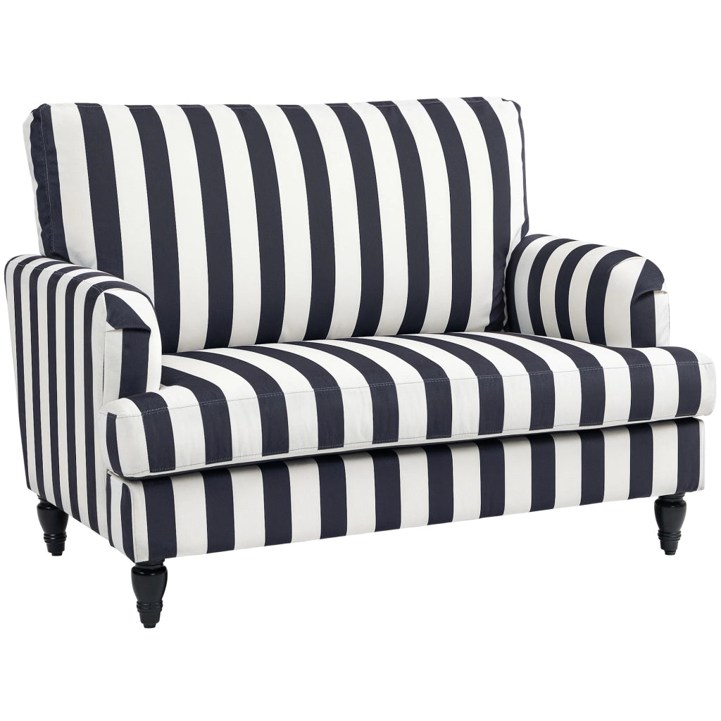 Poltrona Relax in Velluto ¨C Zephmum ¨C Nero e Bianco 115x82x82