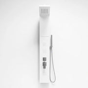 Colonna doccia pannello idromassaggio effetto cascata YH8122 MADRID - Bianco