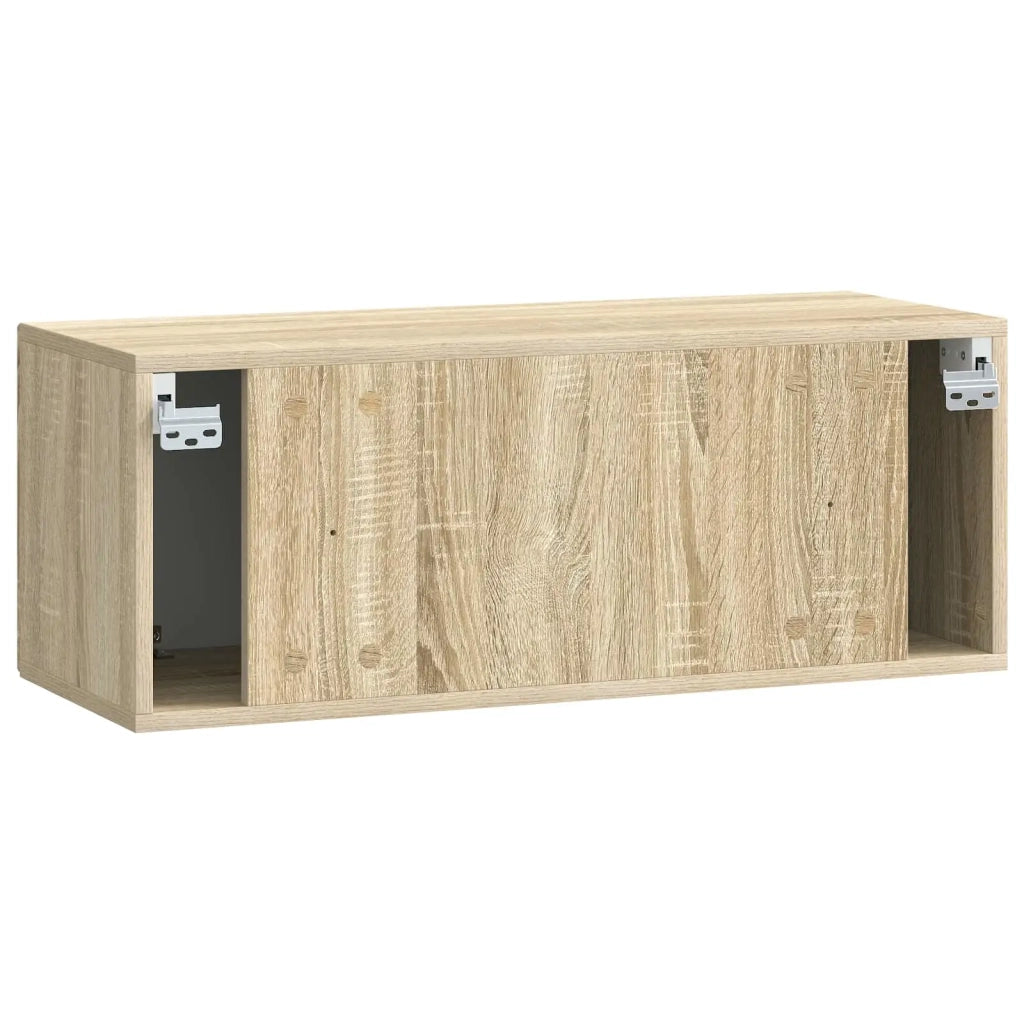 Mobile Porta TV da Muro Rovere Sonoma 78,5 x 31 x 30 cm 898037