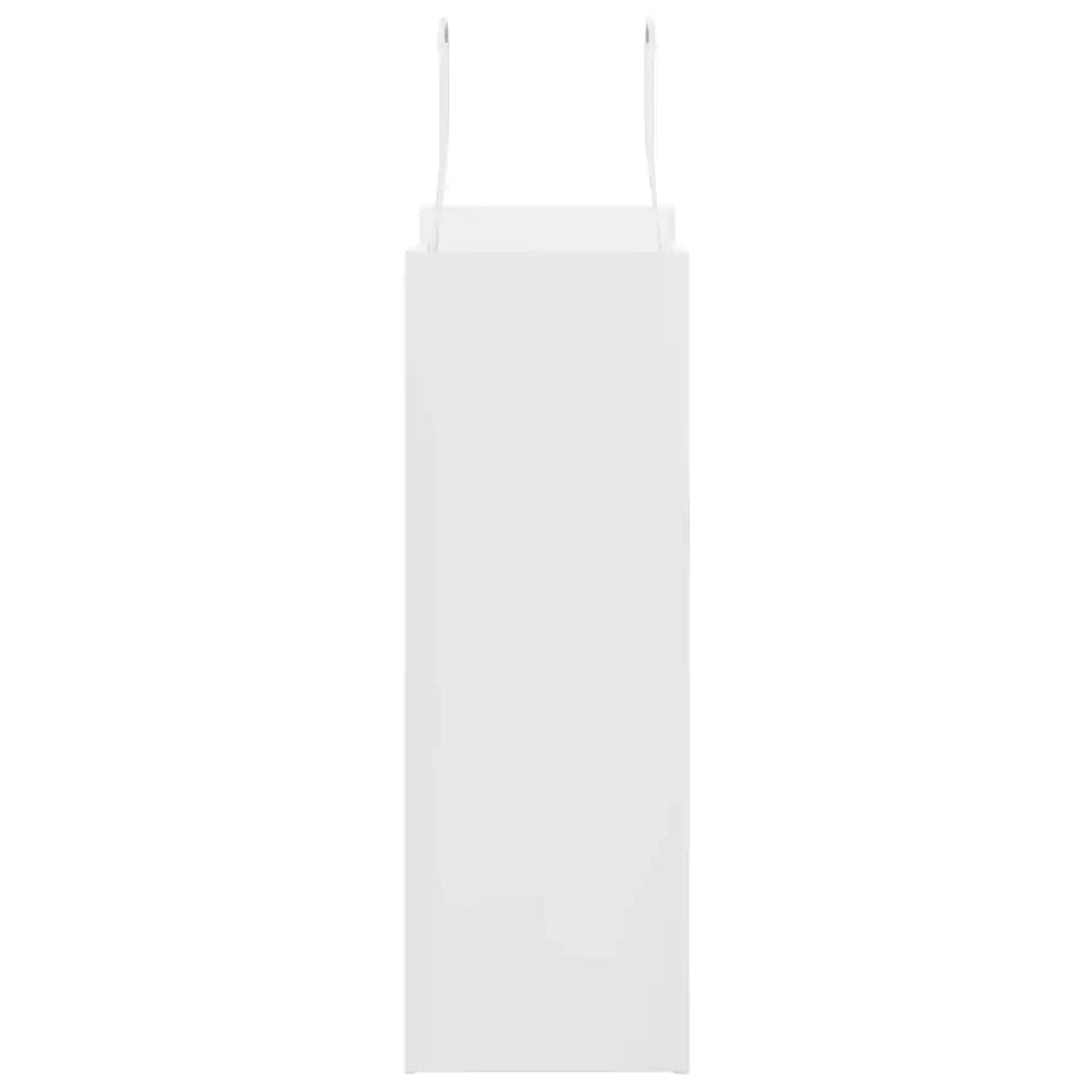Sacchetti di Carta 250 pz con Manici Bianchi 21x11x31 cm
