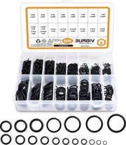 Set di guarnizioni 800 pezzi - assortimento O-ringen in nitrile - 18 diverse opzioni - diametro 3-27 mm - guarnizioni in gomma - riparazione - chiusura ermetica