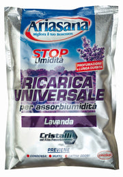 ARIASANA RICARICHE UNIVERSALE ASSORBI UMIDITÀ LAVANDA 3 X 450 GR