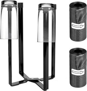 Stand per cucina multifunzionale per sacchi della spazzatura, bicchieri e bottiglie
