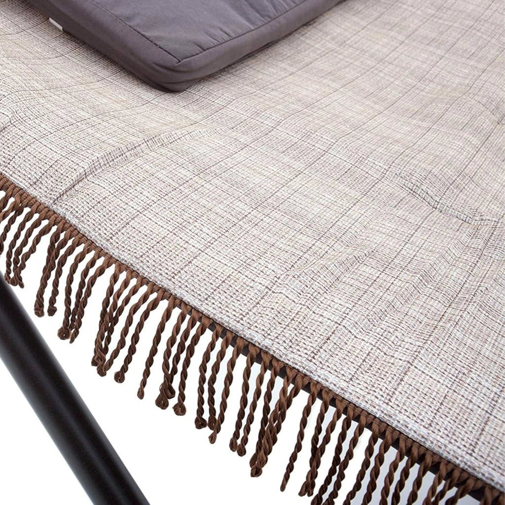 Marvin Cuscino di Ricambio per Amaca Bali Sospesa Tessuto Morbido Imbottito Resistente Colore Beige