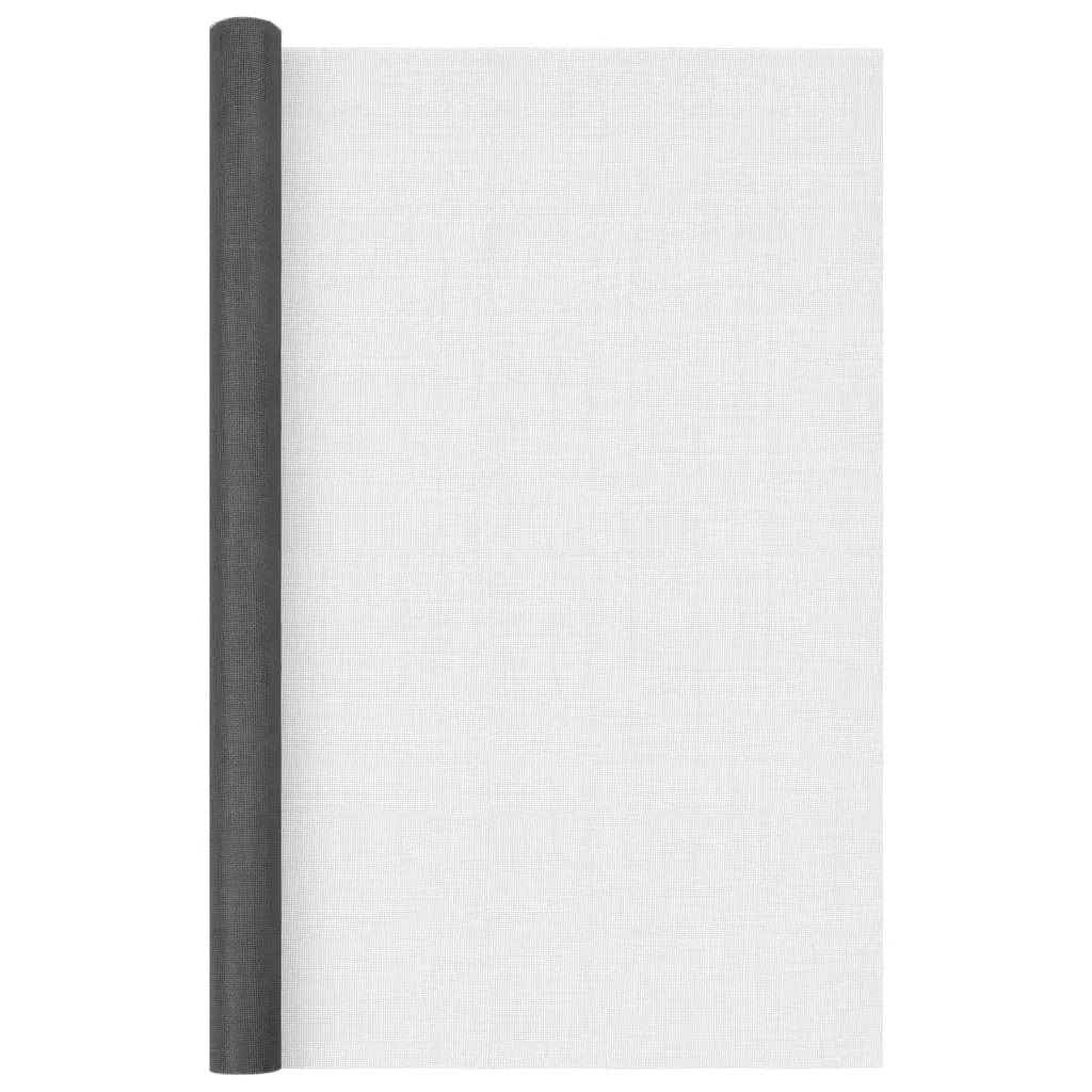 Zanzariera in Fibra di Vetro 80x1000 cm Nera CFW9935283