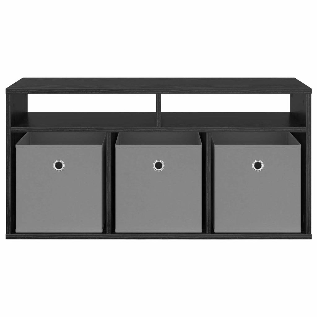 Lowboard con cassetto Rovere Nero 87 x 27,5 x 43 cm CFW5152364